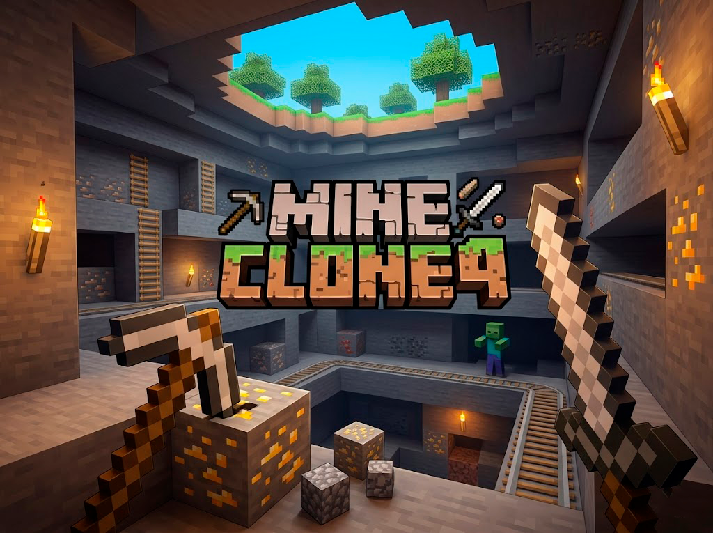 Mine Clone 4(我的克隆 4)免费在线游戏 | SGameS