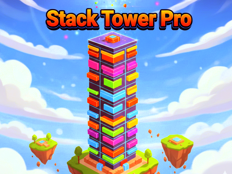 Stack Tower Pro 🕹️ Play online on SGameS
