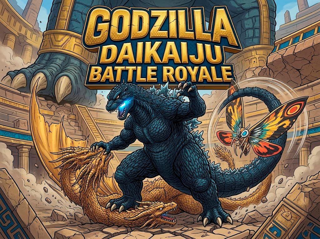 Godzilla Daikaiju Battle Royale — Play Free Online on SGameS