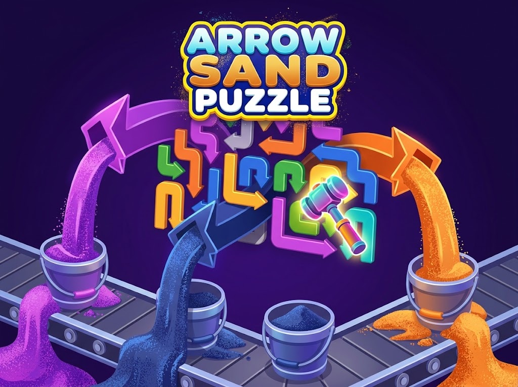 Arrow Sand Puzzle — Free Online Game | SGameS