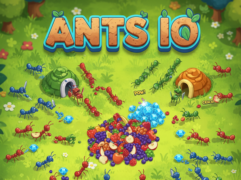 Ants io 🕹️ Play online on SGameS