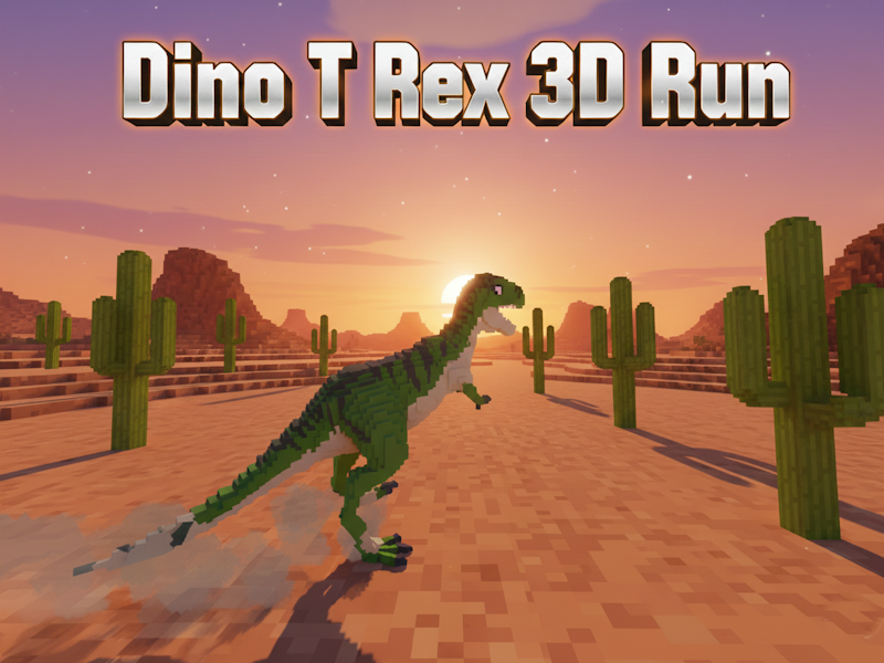 Dino T Rex 3D Run — Play Free Online on SGameS