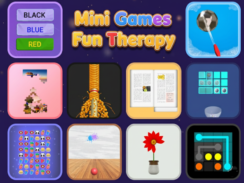 Mini Games Fun Therapy — Play Free Online on SGameS