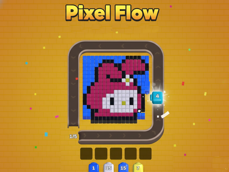 Pixel Flow — Free Online Game | SGameS