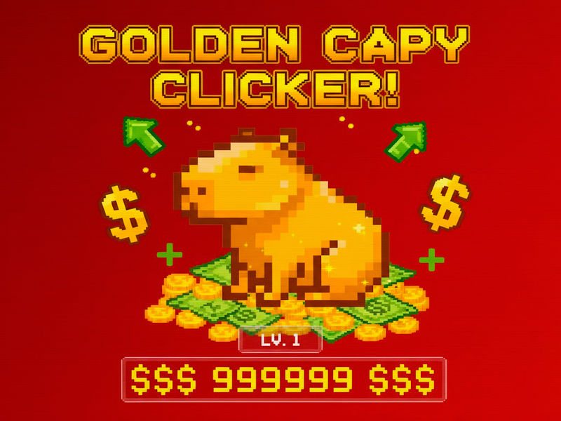 Golden Capy Clicker — Free Online Game | SGameS