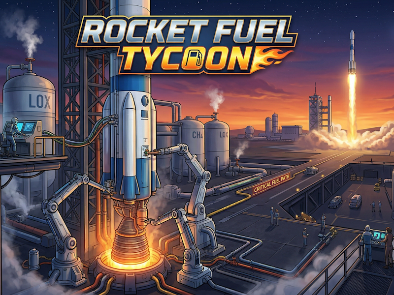 Rocket Fuel Tycoon — Free Online Game | SGameS