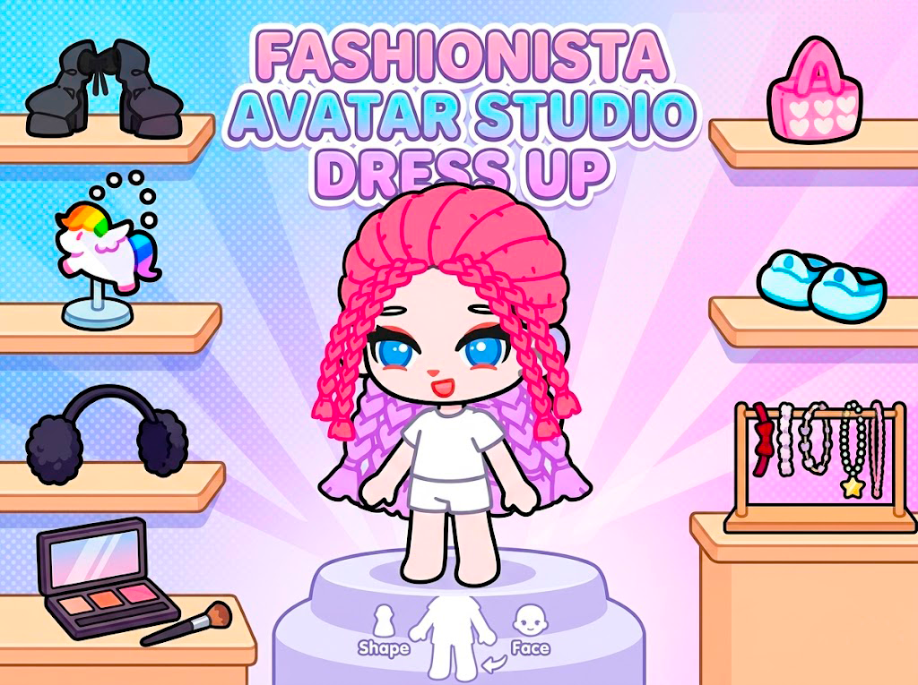 fashionista avatar studio dress up Game  Play now: https://4et.us/ fashionista-avatar The game features cute characters, diverse clothing options, and a salon scene for designing unique hairstyles, colors, and headpieces. Enjoy endless fashion Fashionista Avatar Studio Dress Up