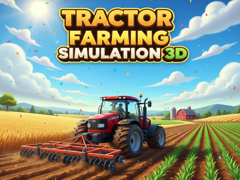 Tractor Farming Simulation 3D — Free Online Game | SGameS