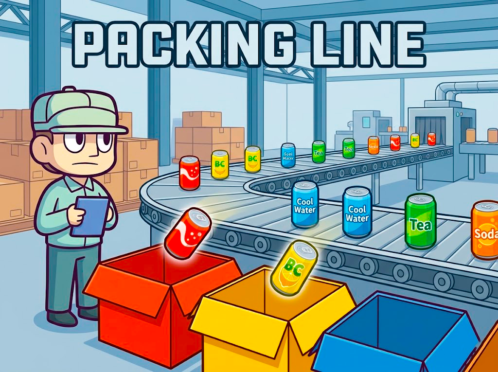 Packing Line — Play Free Online on SGameS