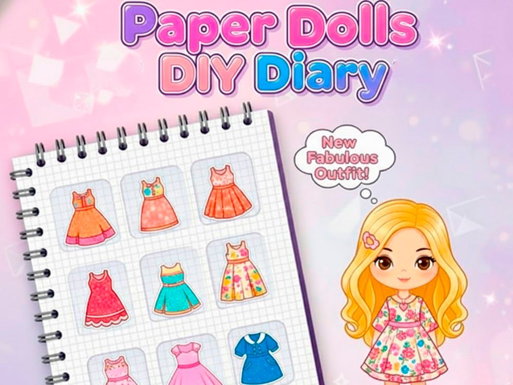 Paper Dolls DIY Diary 🕹️ Play online on SGameS