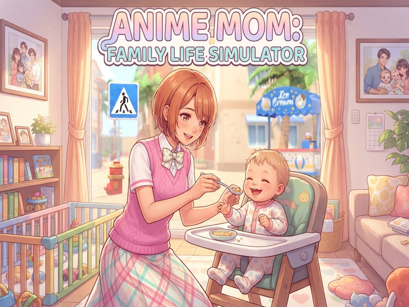 Anime Mom: Family Life Simulator — Free Online Game | SGameS