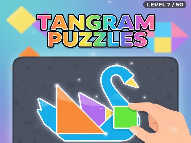 Tangram Puzzle 🕹️ Play online on SGameS