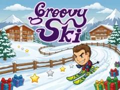 Gêm Groovy Ski ar-lein