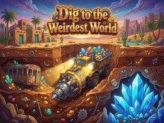 Logħba Dig to the Weirdest World onlajn
