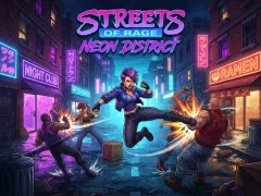 Streets of Rage Neon District – tasuta veebimäng