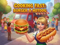 Cooking Fast: Burger & Hotdog — game online gratis