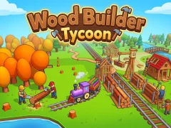 Wood Builder Tycoon — lojë online falas