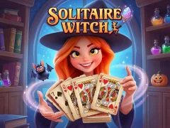 Solitaire Witch — मुफ्त ऑनलाइन गेम