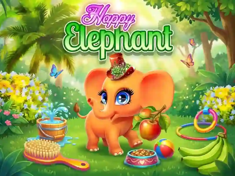 Happy Elephant — gratis online spil