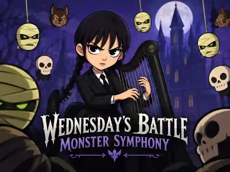 Wednesday’s Battle: Monster Symphony — 무료 온라인 게임