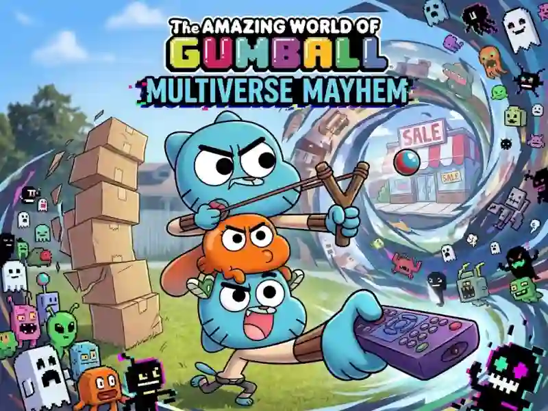 Joc The Amazing World of Gumball Multiverse Mayhem en línia
