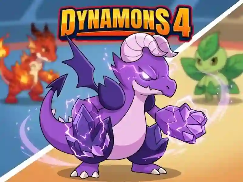Gêm Dynamons 4 ar-lein