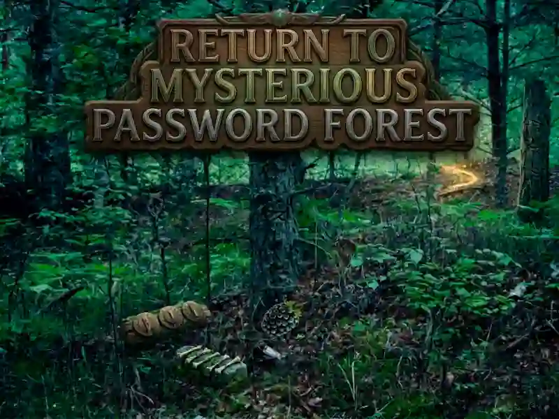 Return To Mysterious Password Forest — free online game