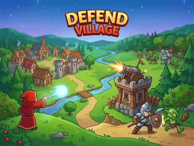 Defend Village เกมออนไลน์ฟรี