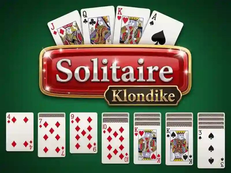 Jwèt Solitaire Klondike sou entènèt