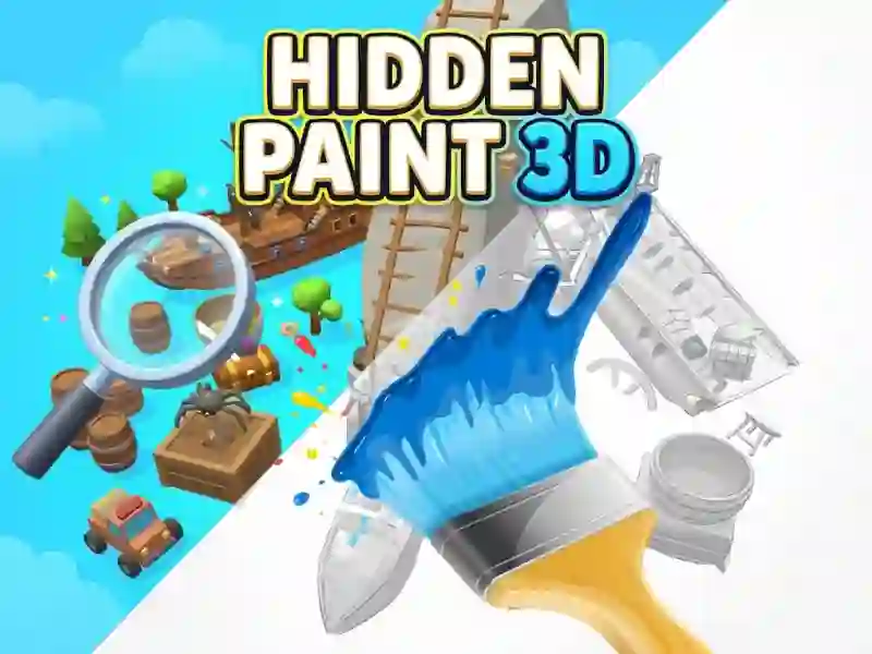 Hidden Paint 3D — darmowa gra online