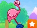Flamingo surfers