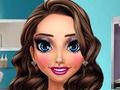 Glossy makeup for friends 