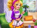 Girls fix it Audrey spring cleaning 
