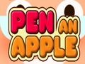 Pen an apple 