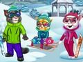 Cats Winter Fun 