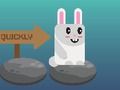 Blocky Rabbit Jumping 