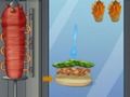 Doner Kebab Salad, Tomatoes, Onions 