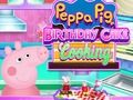 Peppa Pig Birthday Cake Cooking Peppa Pig Birthday Cake Cooking