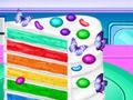 Vincy Cooking Rainbow Birthday Cake 