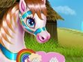 Rainbow cake for pony 