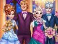 Princesses at the royal ball 