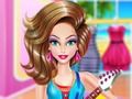 Fashionable girl geek 