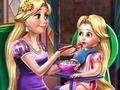 Rapunzel: feeding the baby 