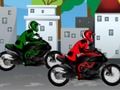 Mathematical motorcycle racing: algebra 