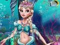 Elsa Mermaid vs Princess 