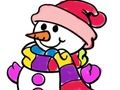 Winter coloring book 
