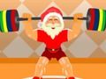 Santa Claus Weightlifter 