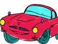 Racing Cars Coloring Book 
