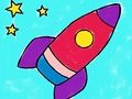 Rockets Coloring Book 