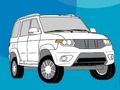 Russian Cars Coloring Book 